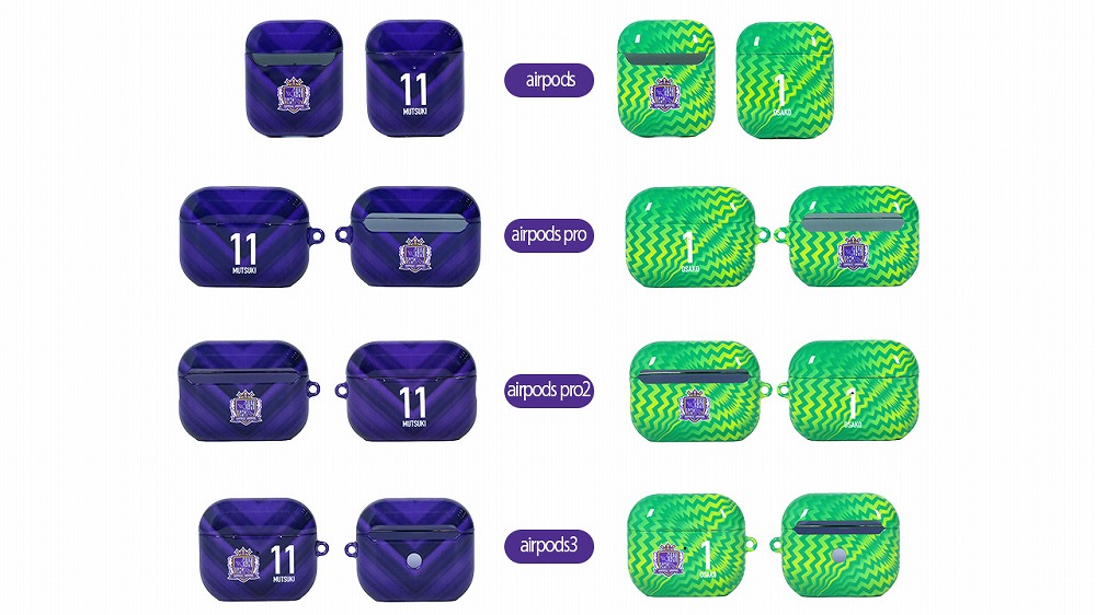 26 ユニフォーム柄AirPods ハードケース（1stFP／GK）